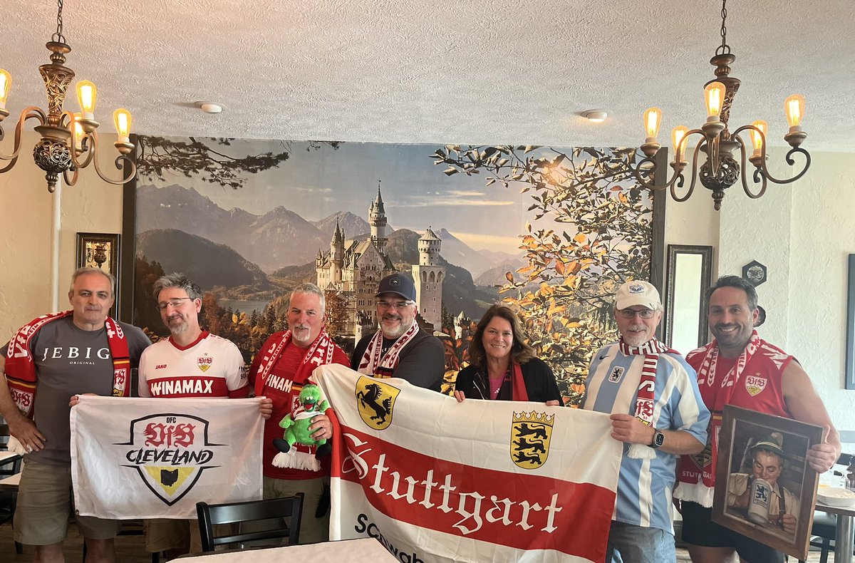 Definitely not the result we’d hoped for to open the season and open our watch parties but thanks to <a href="/derbrau/">Der Braumeister</a> for hosting and <a href="/THEa3K/">Andreas</a> for the 📺! 

Better luck this week, #VfB! 💪