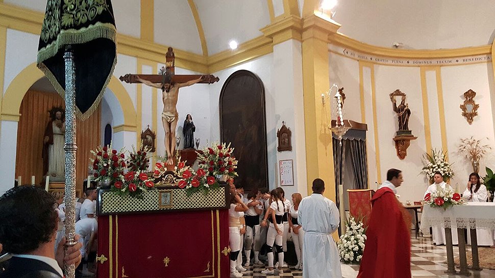 Fuente Vaqueros celebra los actos en honor al Santísimo Cristo de la Victoria y la Virgen de los Dolores