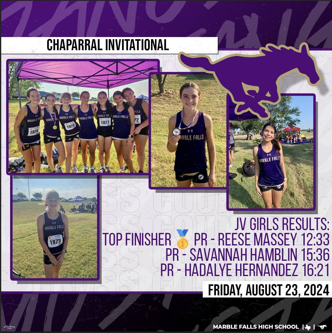 MarbleFallsXC's tweet photo. Great competitive effort at the Chaparral Invitational yesterday. Improvement across the board! Proud of the progress we're making as a team! Let's keep building on this momentum. #ConsistencyIsKey #ChooseToBeBetter #ChaparralInvitational https://t.co/hPYsn9AvhX