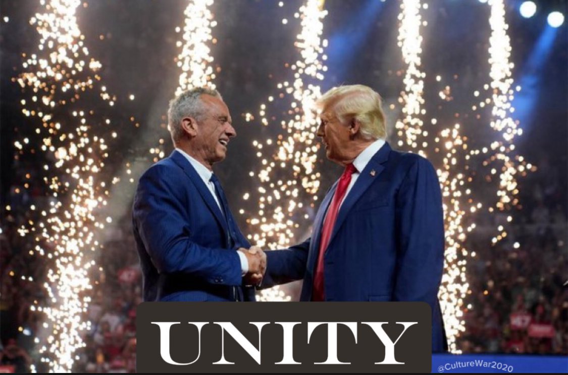 BonnieS21912114's tweet image. I’ve watched these videos on loop and tear up every time. 

I’m a Trump supporter but huge respect for RFK Jr, now more than ever. The political courage he is showing is breathtaking 

I’m so looking forward to his role in the upcoming Trump administration!