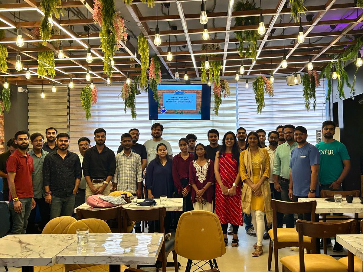 Neha Janoti (@nehajanoti) on Twitter photo Had a great session today with collaboration
<a href="/SFNoidaNPGroup/">Noida India Nonprofit Group</a> <a href="/SFNPGhaziabad/">Salesforce Nonprofit User Group, Ghaziabad, India</a> Had a great session today with collaboration
<a href="/SFNoidaNPGroup/">Noida India Nonprofit Group</a> <a href="/SFNPGhaziabad/">Salesforce Nonprofit User Group, Ghaziabad, India</a>