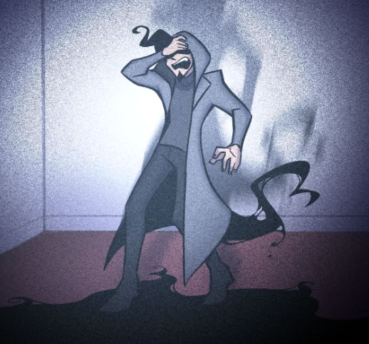 YandereMuses's tweet photo. "OW! FUCK! TURN THAT DAMN LIGHT OFF!" https://t.co/nErXTpkBfN