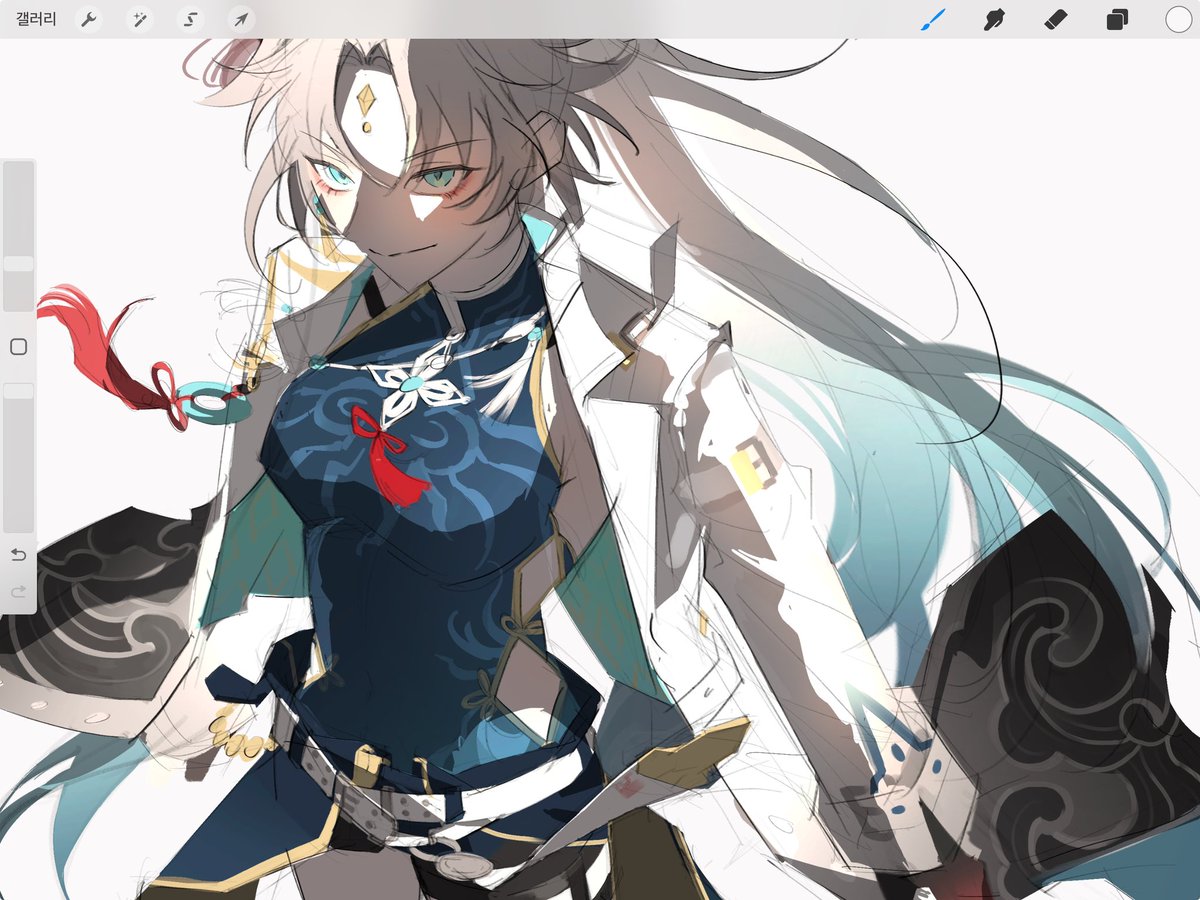 guuru0_0's tweet photo. #Feixiao #飛霄 #HonkaiStarRail
Wip https://t.co/78pJ6kuJI6