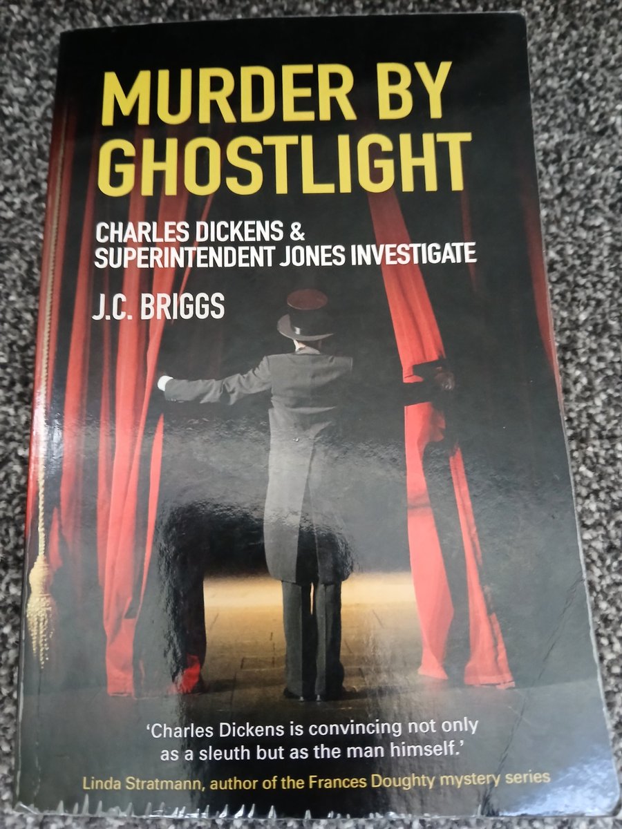 Just finished reading Murder by Ghostlight, a murky, Dickensian murder mystery set in Manchester and London - believable characters; gloriously twisted plot and it made me want to read more Dickens. Immediately. Thank you <a href="/JeanCBriggs/">JC Briggs</a> 📚 #BookTwitter