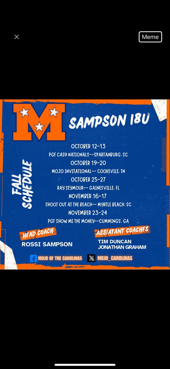 So excited to announce my fall schedule!! I can’t wait to get started😁😁