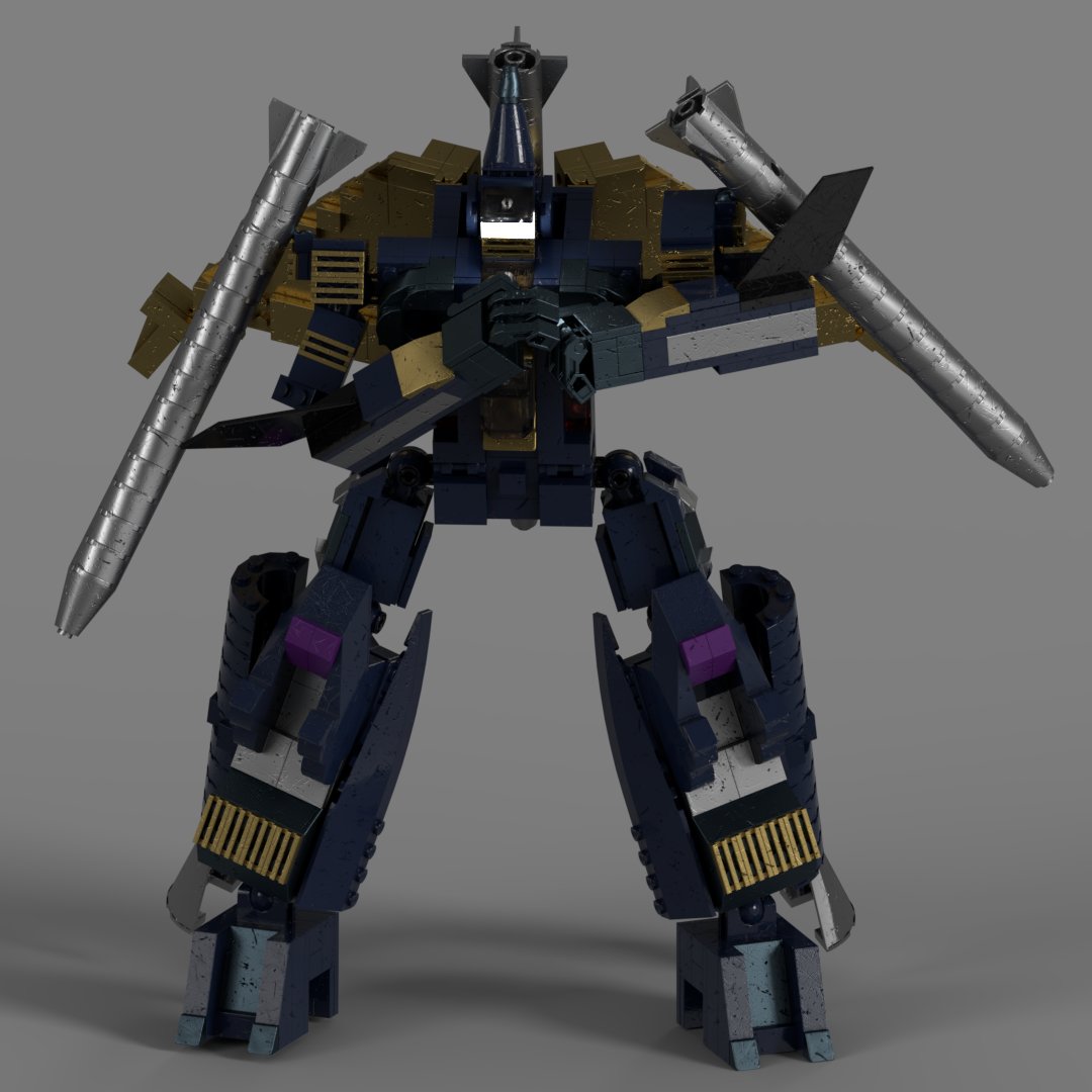 SkywarpBuilds12's tweet photo. #TransformersExpedition
THE BLUE DEVIL DIRGE IS SOARING THROUGH THE SKIES HUNTING DOWN THE AUTOBOTS
I really didn't like him at first, but then I rendered him, and now I think he's my favorite con of the team. He's a silent but calculating seeker, be careful, he's deadly
1/5 https://t.co/WrW4avtPxq