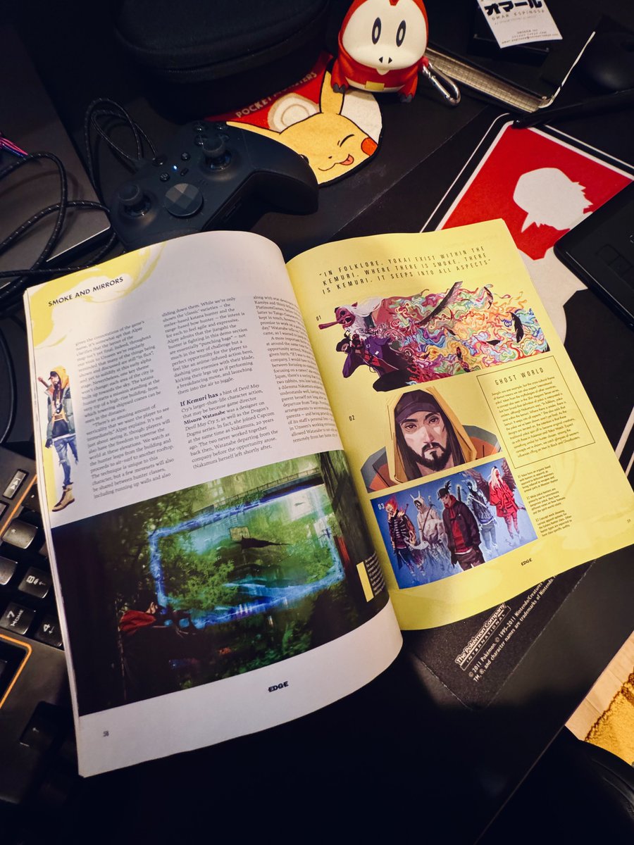 zeekindustries's tweet photo. This one’s really special for me.
@unseentokyo and @RKGKgame sharing pages in @edgeonline, just wild.

This magazine is evidence of that mysterious energy that materializes ideas into experiences for the world to enjoy. https://t.co/VFo1FYXodE