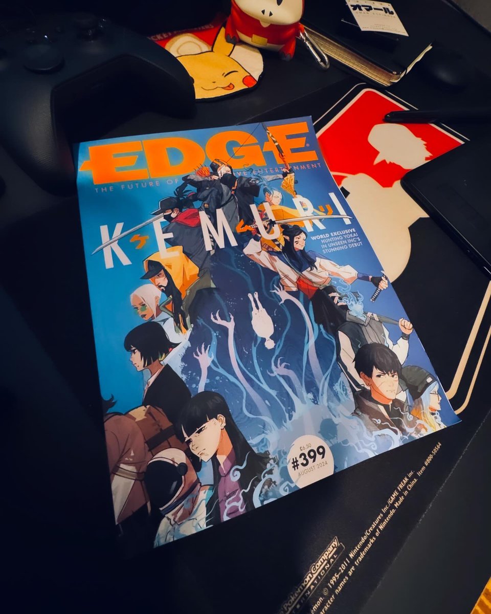 zeekindustries's tweet photo. This one’s really special for me.
@unseentokyo and @RKGKgame sharing pages in @edgeonline, just wild.

This magazine is evidence of that mysterious energy that materializes ideas into experiences for the world to enjoy. https://t.co/VFo1FYXodE