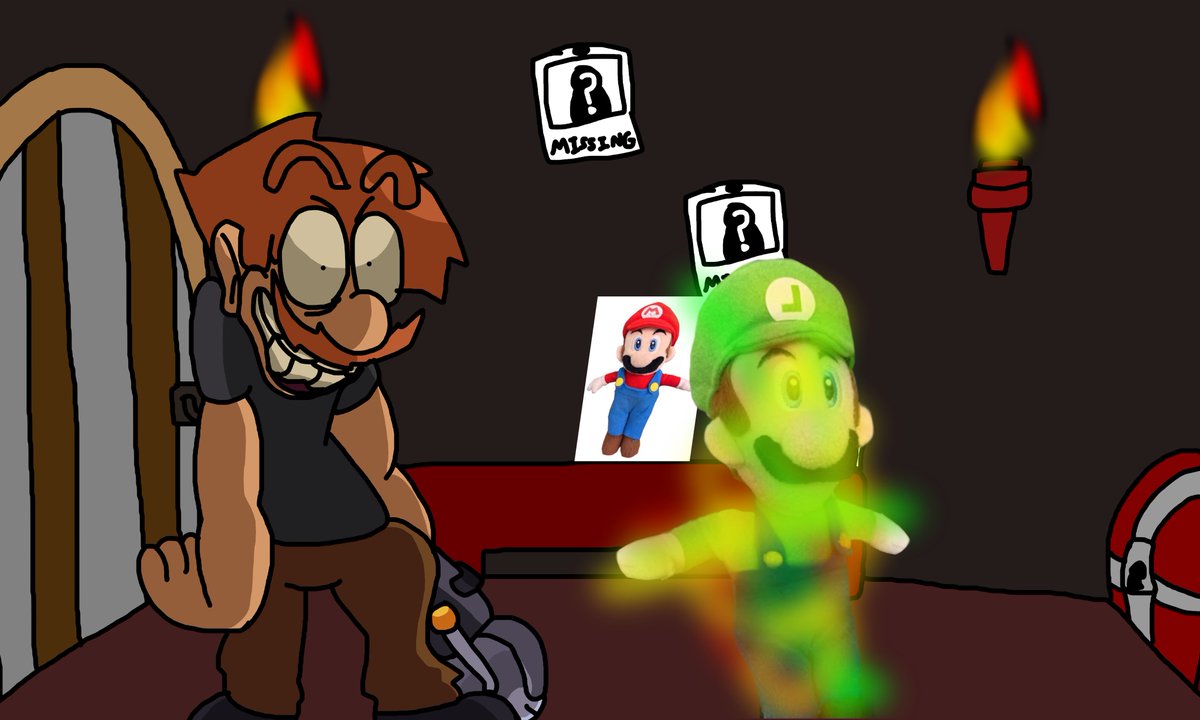 EvilBrookGuy's tweet photo. Hello luigi.

See?I told you mario has in here.. https://t.co/XasMZNvEqf