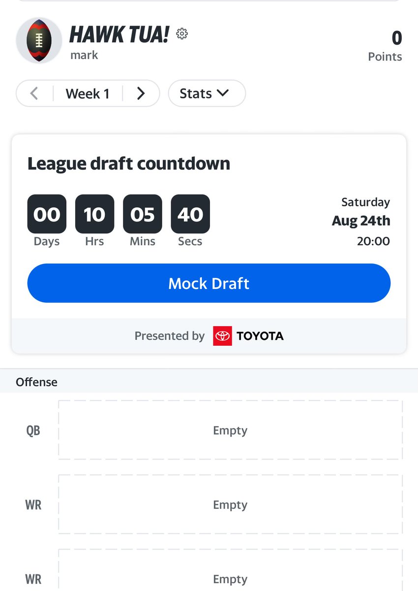 markkami's tweet image. Has to be my year