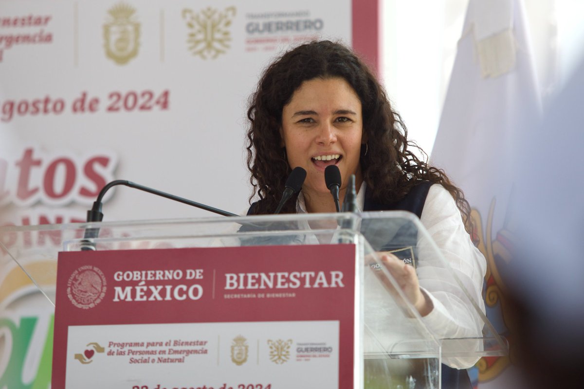 Felicitamos a la Secretaria de Gobernación <a href="/LuisaAlcalde/">Luisa Alcalde</a> por motivo a su cumpleaños 🎂. Desde el estado de Chiapas, van nuestros mejores deseos.