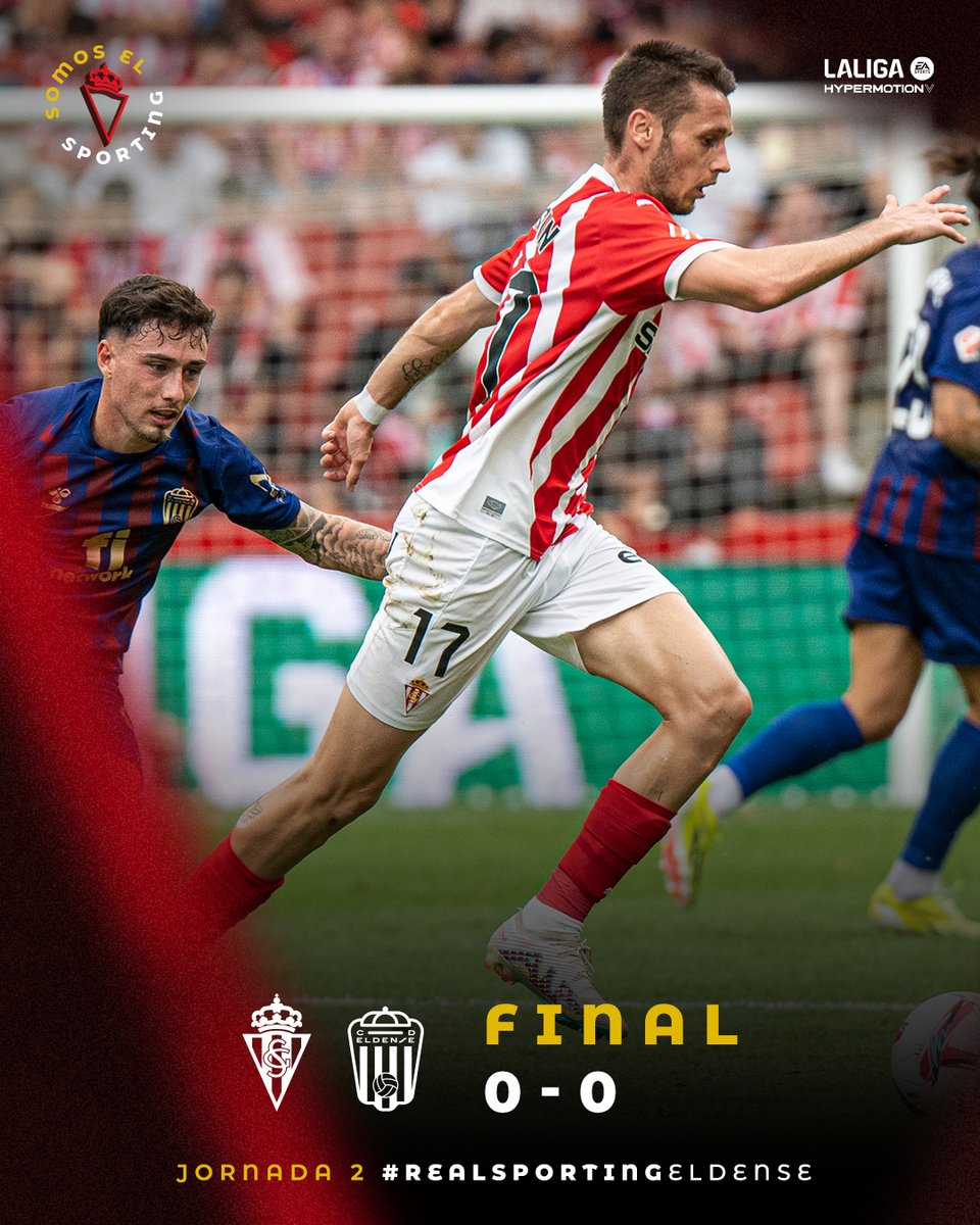 RealSporting's tweet photo. ⌛ Final | 0-0 |  

Empate en El Molinón.        

#RealSportingEldense 
#LALIGAHYPERMOTION https://t.co/CS083N0rU2