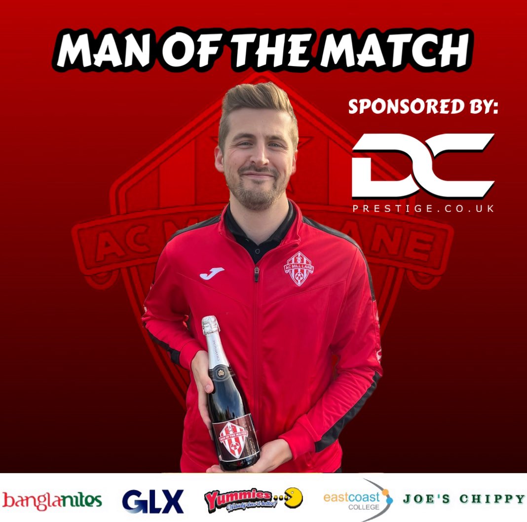 <a href="/adambrett17/">brett</a> The man of the match for today’s game was awarded to <a href="/RichieFabian/">®fabzz</a> 

Huge thanks to D&amp;C Prestige for sponsoring Richie this season!