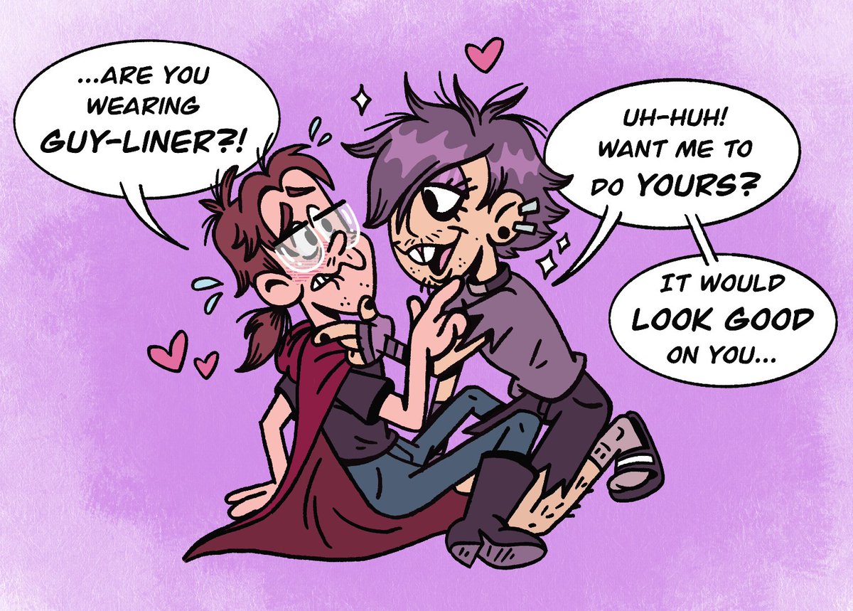 specktoons's tweet photo. Kiss and make-up already, dammit!!!

(get it? Make-up??? Like-! ...nevermind lol)

#eldersofthecreek, #craigofthecreek https://t.co/Q2KB2rWW3E