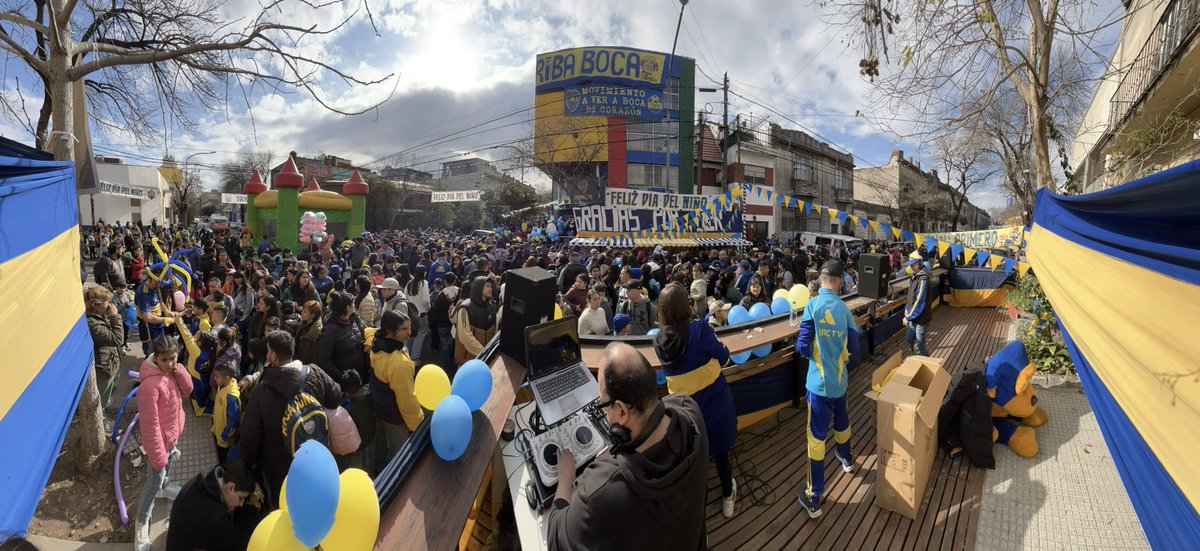 La Boca barrio de primera. Día del niño🇸🇪