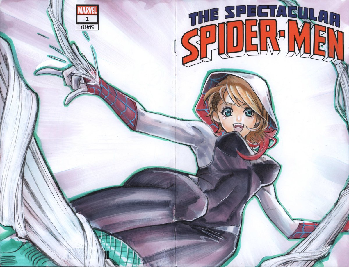 RO_YOSHIMIYA's tweet photo. #GwenStacy #gwenspider #spiderghost https://t.co/W7owzaQV1X
