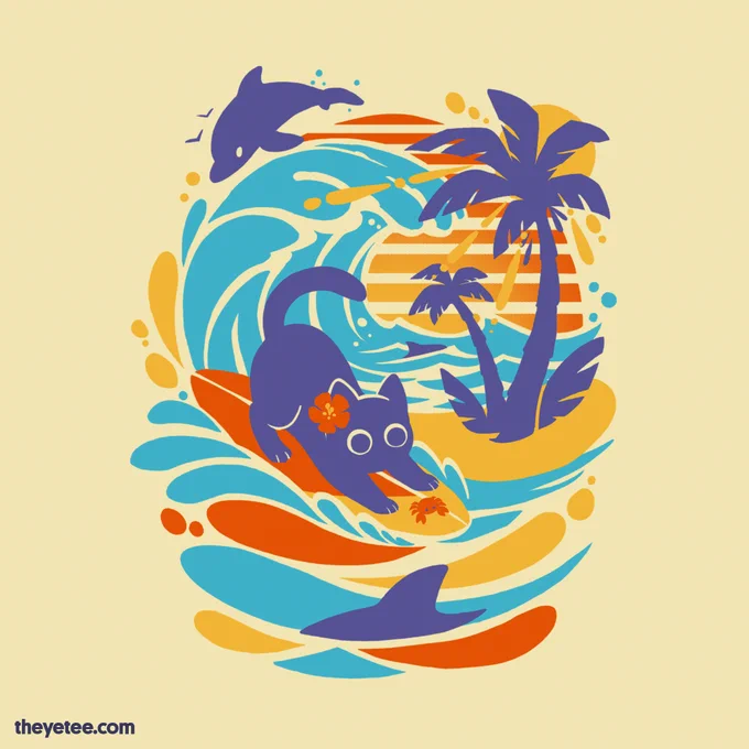 Who knew that making dough would translate well to surf skills? Designed by  and available thru Aug 25th as part of SWEATY FEST! #dailytees  