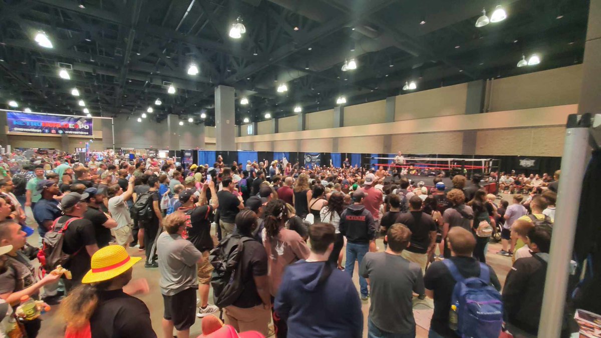 Blitzkrieg! Pro (@blitzkrieg_pro) on Twitter photo Wild!
<a href="/RetroWorldExpo/">RetroWorld Expo</a> - you have outdone yourself this year!
500+ watching <a href="/TJCWrestling/">TJ Crawford</a> vs <a href="/RabidRyanMooney/">RABID RYAN MOONEY</a> here!
We’re back Sunday at 1:00pm! Wild!
<a href="/RetroWorldExpo/">RetroWorld Expo</a> - you have outdone yourself this year!
500+ watching <a href="/TJCWrestling/">TJ Crawford</a> vs <a href="/RabidRyanMooney/">RABID RYAN MOONEY</a> here!
We’re back Sunday at 1:00pm!