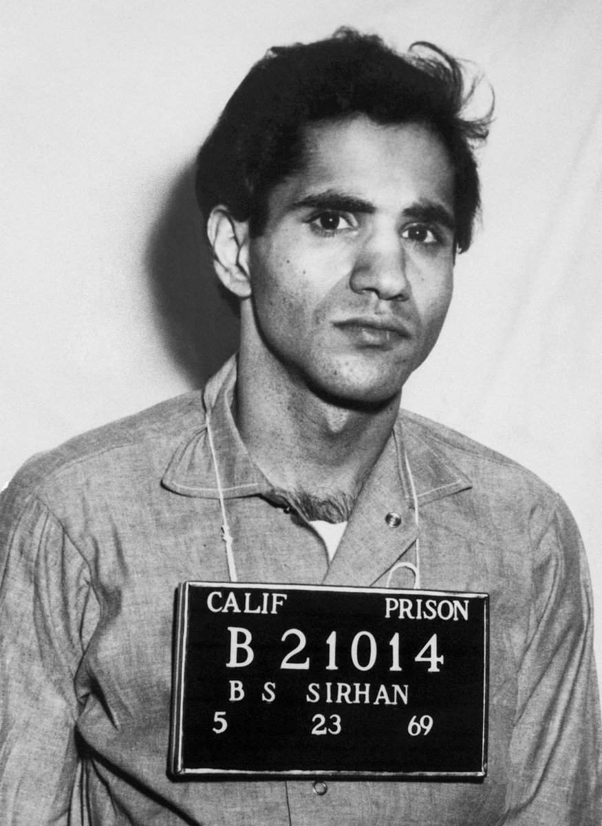 Just a reminder that the man who shot and killed Robert F. Kennedy in 1968  was a Palestinian migrant named Sirhan Sirhan.

His motive was “anti-Zionist”

🇺🇸🇮🇱