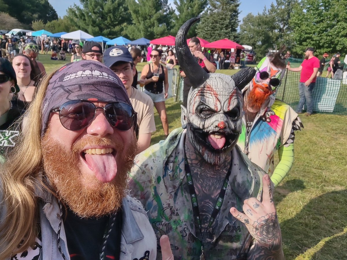 You meet the nicest folks at Michigan Metal Fest!