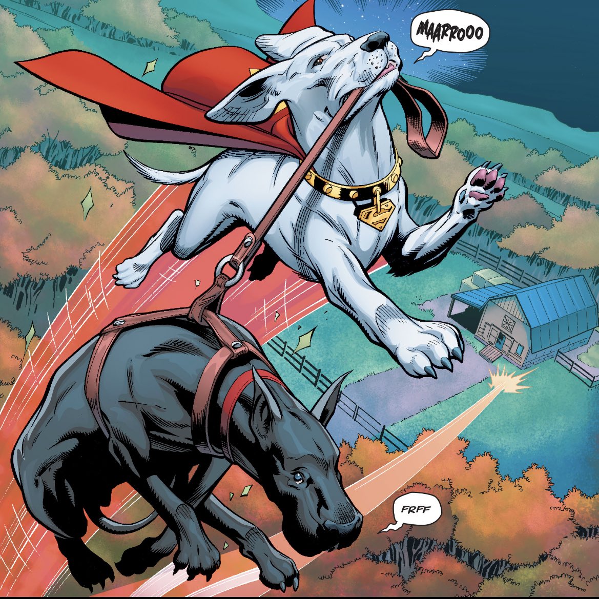 BenJMorse's tweet image. The Super Sons Annual is pretty high concept, a mostly wordless team-up between the heroes’ pets, but Peter Tomasi manages to have as much fun with Krypto, Titus and company as he does with Damian and Jon.
#DCRebirthEraChallenge