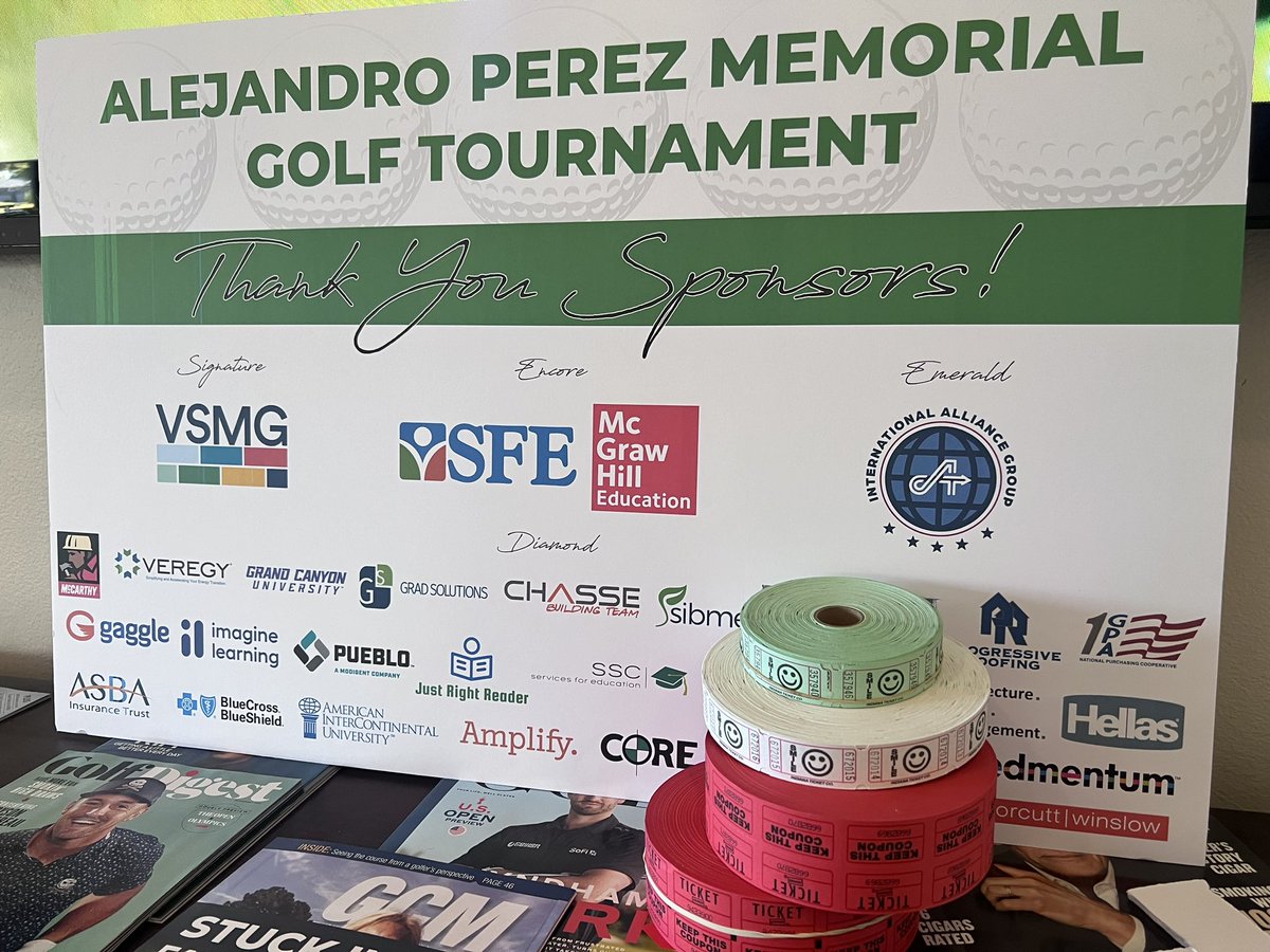 See_Boston's tweet photo. Huge thanks to our amazing sponsors and golf friends for making the #AZALAS Alejandro Perez Memorial Golf Tournament a success! Your support gave our scholarship awardees a fantastic chance to win big. See you next year! ⛳🎓 https://t.co/11oAwzQG2e