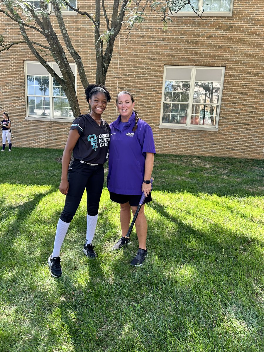 Had a great camp today at <a href="/JMUSoftball/">JMU Softball</a> !! I learned so much, thank you coaches!! <a href="/CoachEmPhillips/">Emily Phillips</a> <a href="/ohesoftball/">Orion Hunter Elite (OHE)</a> <a href="/OHE18UNational/">OHE 18U Kellogg/Miller</a> <a href="/Erron_2K_Burton/">Erron Burton</a>