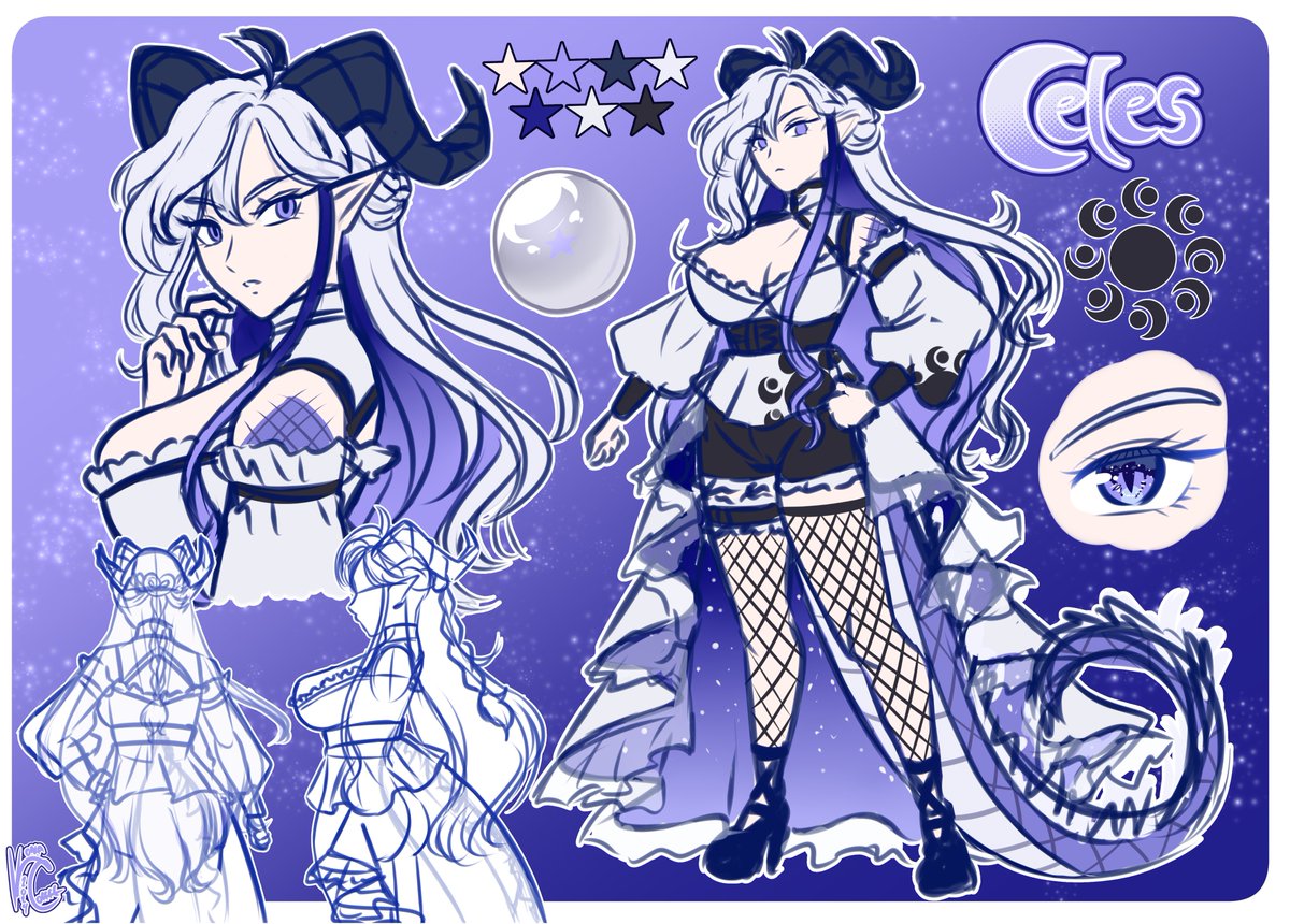 i. i made an eternal dragon girl.