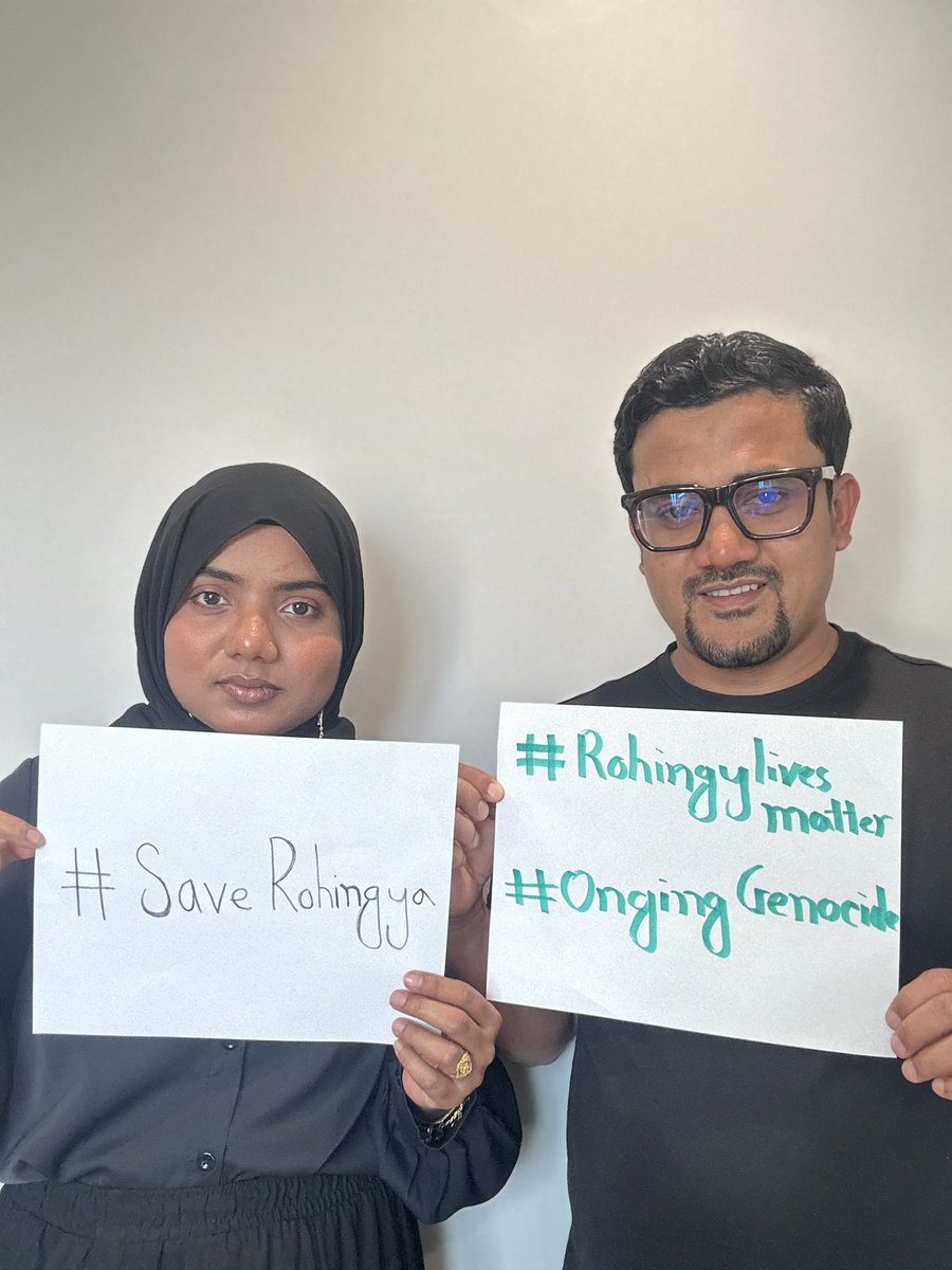 ImranMfh's tweet photo. August 25 is observed as Rohingya #Genocide Remembrance Day.

The genocide of #Rohingya started decades ago, &amp; it is on going. The current situation is worse than what my grandparents experienced. https://t.co/4z5RaCncLY