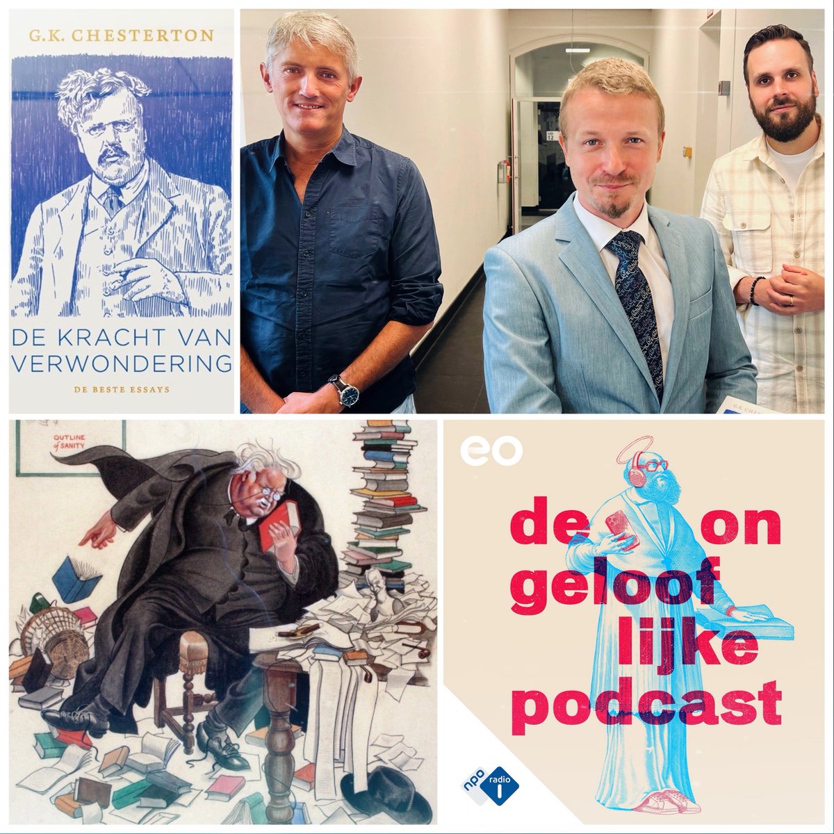 David Boogerd (@david_boogerd) on Twitter photo 🎙Nieuwe Ongelooflijke Podcast🎙
Over conservatisme, vrolijkheid, verwondering en het paradoxale christendom van G.K. Chesterton.
<a href="/Anton_de_Wit/">Anton de Wit</a> & <a href="/StefanPaas/">Stefan P 🏛️</a> indachtig GK met scherpe, originele gedachtes, humor en - vooruit - hier en daar een belediging.
plinkhq.com/i/1458702219?t… 🎙Nieuwe Ongelooflijke Podcast🎙
Over conservatisme, vrolijkheid, verwondering en het paradoxale christendom van G.K. Chesterton.
<a href="/Anton_de_Wit/">Anton de Wit</a> & <a href="/StefanPaas/">Stefan P 🏛️</a> indachtig GK met scherpe, originele gedachtes, humor en - vooruit - hier en daar een belediging.
plinkhq.com/i/1458702219?t…