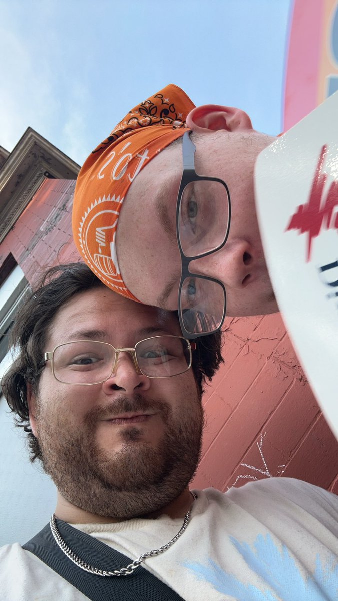 Rob23063982's tweet photo. #toledopride with my BOYFRAN! Hehe https://t.co/vxqT7e6AEE