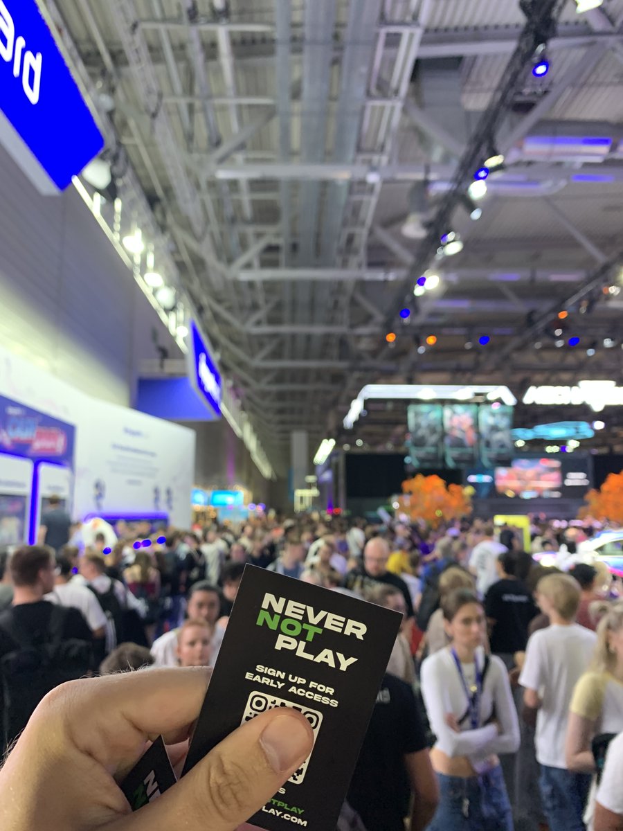 There is nothing quite like being at <a href="/gamescom/">gamescom</a>.

❗️As we grow, opportunities for networking here were second to none. We met with <a href="/BuildOnBeam/">Beam</a> and <a href="/Sagaxyz__/">Saga ⛋</a> and things are heating up.

👉 Organic true growth and vision...To bring you something that will last the test of time.