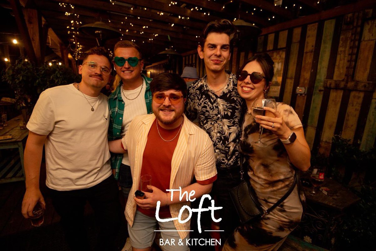 TheLoftBrum's tweet photo. BRUM WEEKENDS BANG BETTER!  🌈 🧡

It’s always the perfect start to a long weekend in Brum here at @TheLoftBrum 

Our resident DJ Simon Baker has some BIG Dance bops to kickstart your weekend! 

PLUS tasty bites, great cocktails, beers, spirits and MORE! https://t.co/Cbigf1vngO