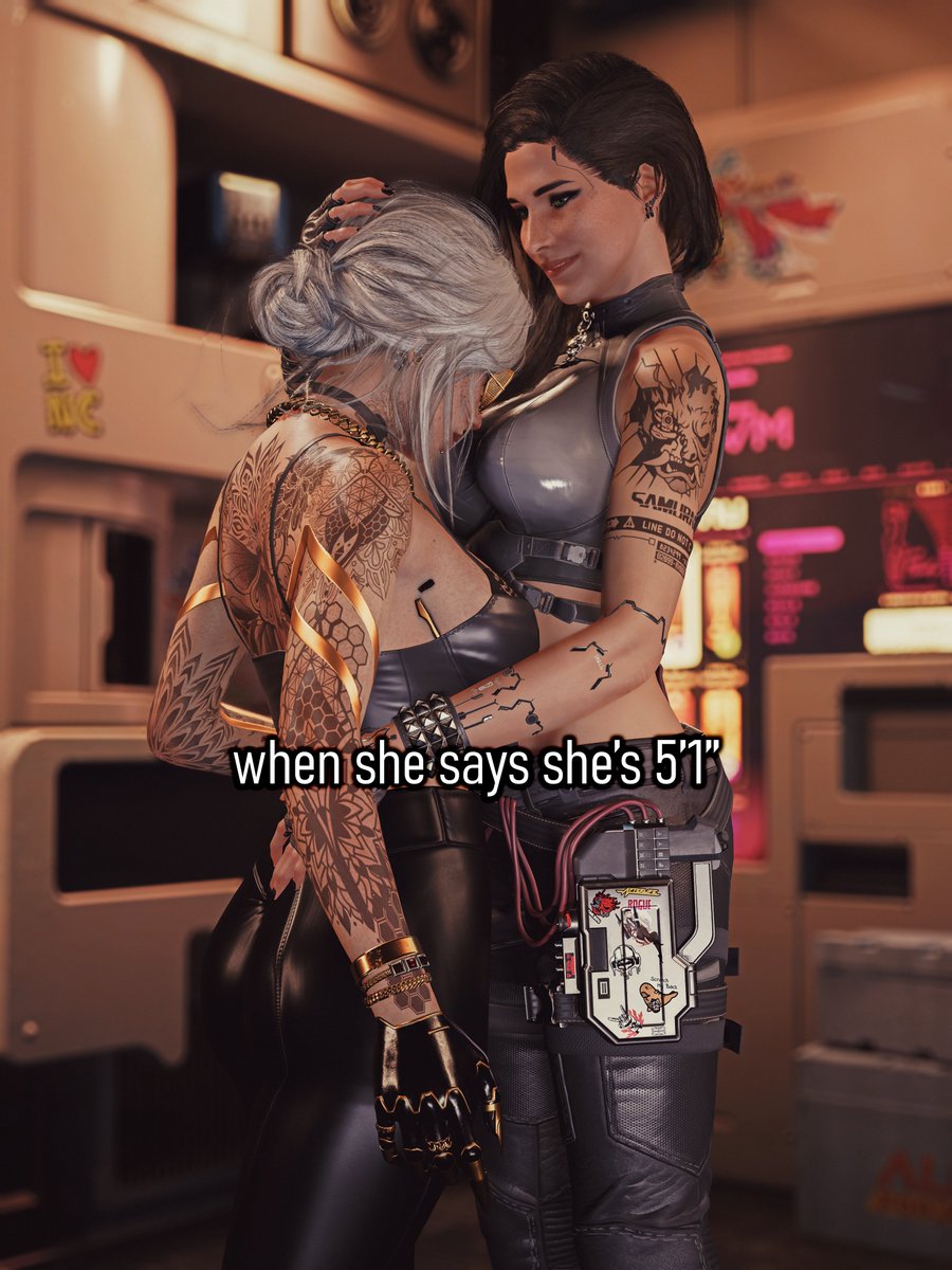 Smol 😊
Ft. <a href="/Adshield_/">Adshield</a>  ❤️
My NSFW stuff here : x.com/SneakyBCat 😘

#VirtualPhotography #Cyberpunk2077 #Cyberpunk2077PhotoMode #PhotoMode #meme #ThePhotoMode #WorldofVP #VPRT