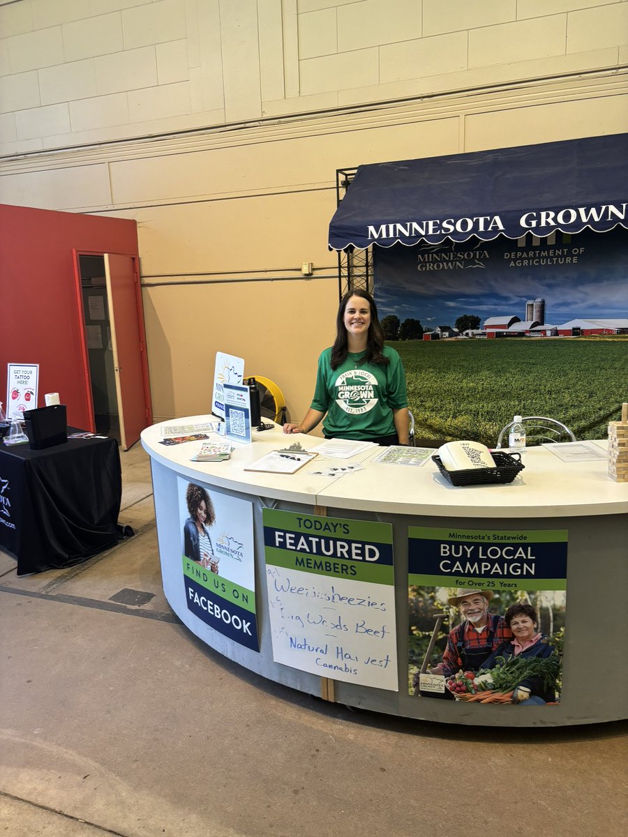 BigWoodsBeef's tweet photo. Come see us at the @mnstatefair Minnesota Grown Booth! https://t.co/HyDRBr2hek