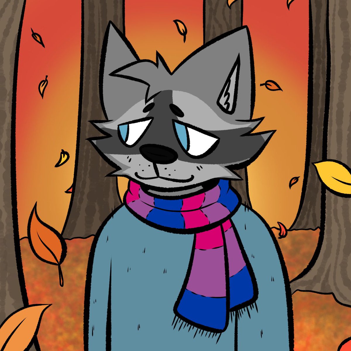 CamdenColors's tweet photo. Autumn YCH!! :)) 

They will be $5 each. You’re allowed to get as many as you’d like there’s no limit on how many you can get and there’s no set amount of slots. Unlimited for now.

Just comment or PM with your character ref and the colors you’d like for the scarf &amp; sweater! https://t.co/ipTvljz97E