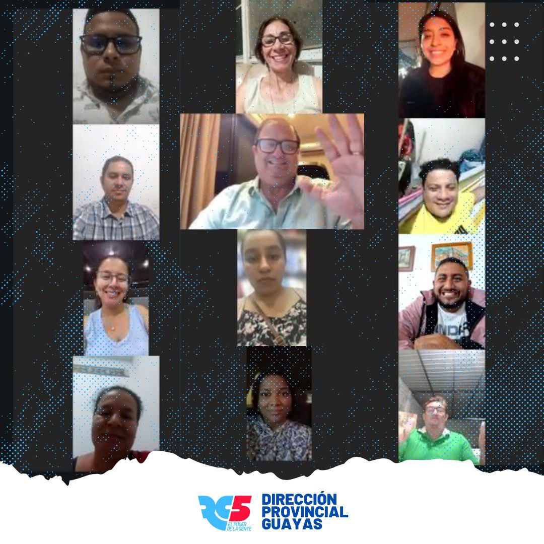 "Estamos cumpliendo con cada uno de los requisitos establecidos por la Dirección Nacional de @RC5, fortaleciendo la unidad entre nuestros directores cantonales. Juntos, consolidamos la estructura que nos llevará al triunfo. ¡La unidad es nuestra clave! ✊ #Guayas #RC5