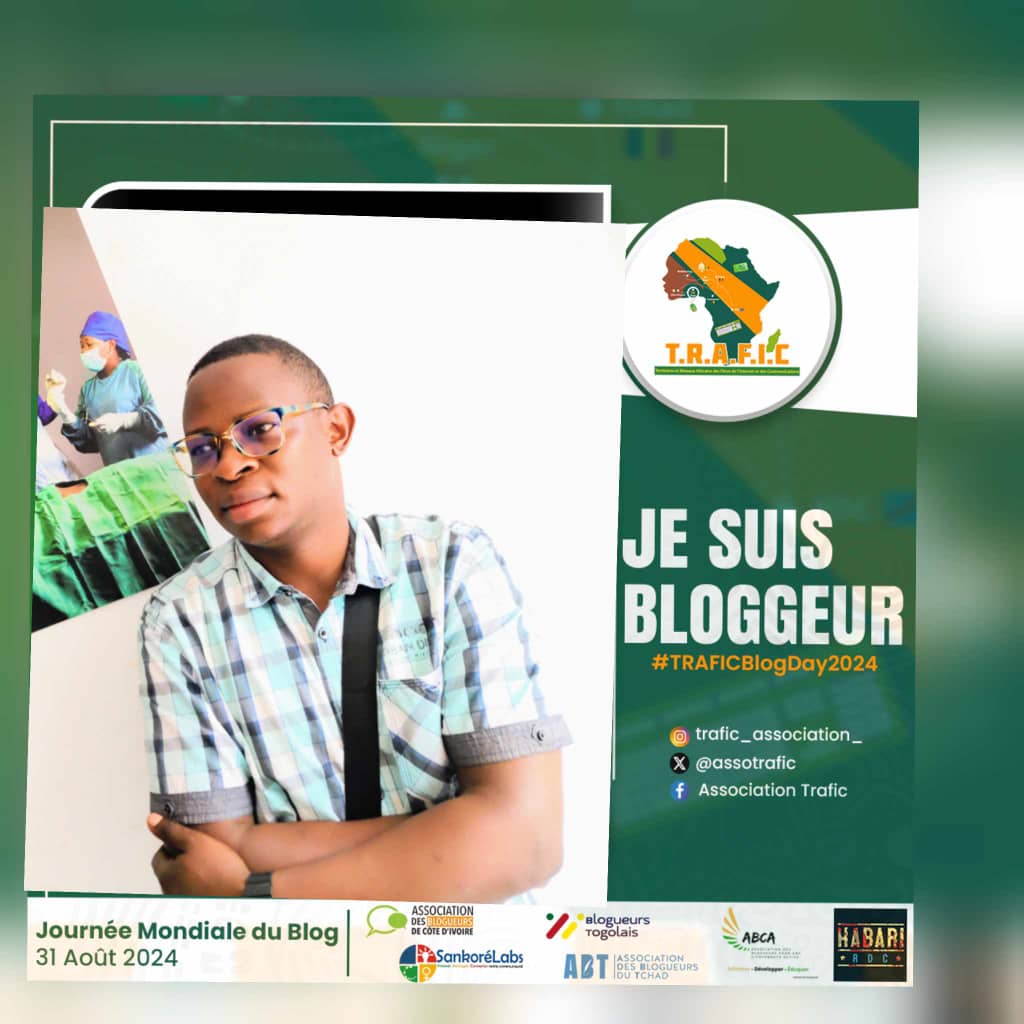 Emmanuel Pascal Ndjadi de la RDC 🇨🇩

#TRAFICBlogDay2024