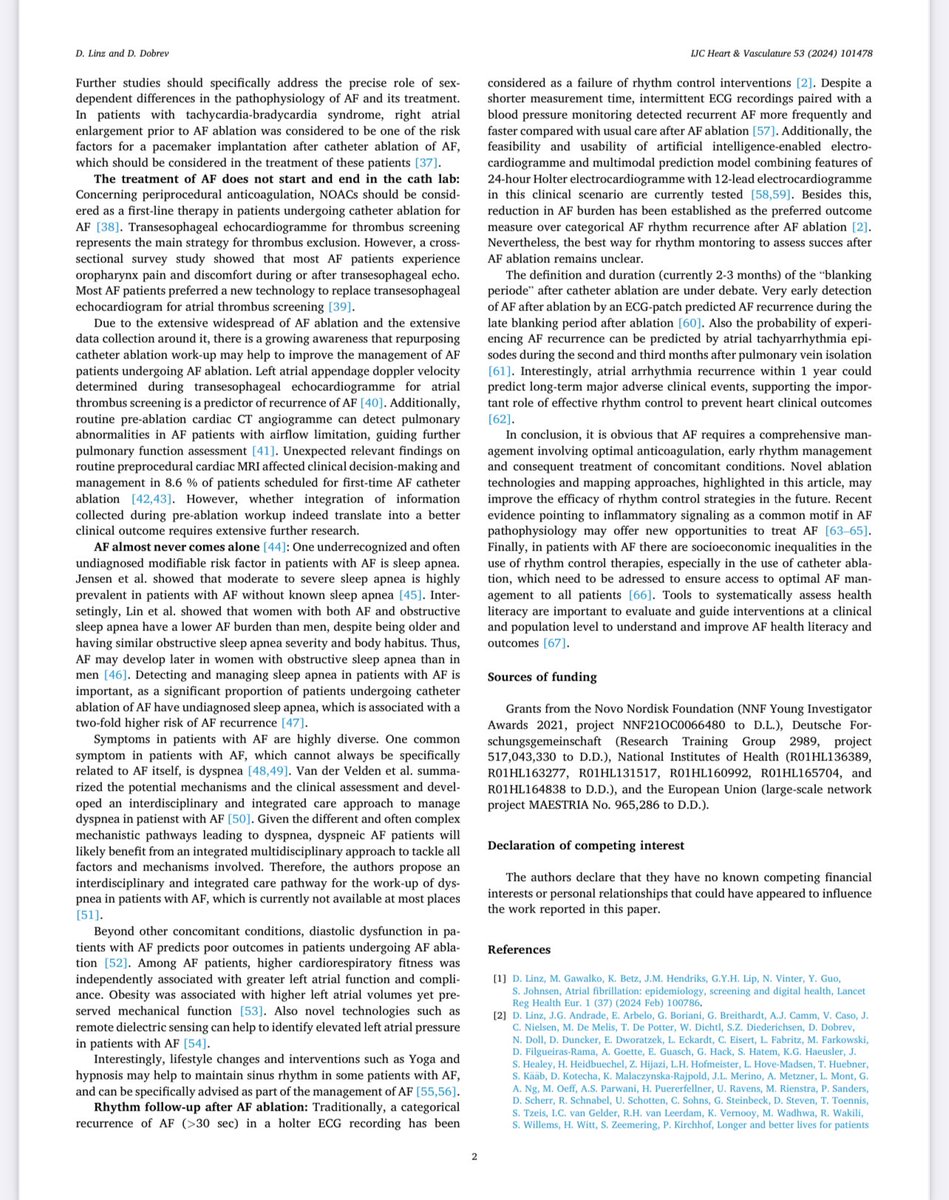 The Heart (@zheart11768530) on Twitter photo 🔴Recent highlights from the <a href="/IJC_Heart_Vasc/">International Journal of Cardiology Heart&Vasc</a> : Comprehensive management of atrial fibrillation ⚡️ #OpenAccess
🔹sciencedirect.com/science/articl…
#medtwitterWhat #MedTwitter #CardioEd #CVT #medx #medEd #CardioTwitter #cardiotwitter #MedX #MedEd #cardiology #cardiotwiteros #FOAMed 🔴Recent highlights from the <a href="/IJC_Heart_Vasc/">International Journal of Cardiology Heart&Vasc</a> : Comprehensive management of atrial fibrillation ⚡️ #OpenAccess
🔹sciencedirect.com/science/articl…
#medtwitterWhat #MedTwitter #CardioEd #CVT #medx #medEd #CardioTwitter #cardiotwitter #MedX #MedEd #cardiology #cardiotwiteros #FOAMed