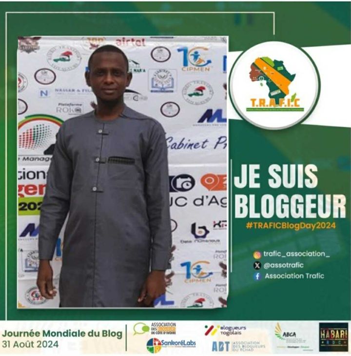 Atchamado Abdoul Aziz du Niger 🇳🇪

#TRAFICBlogDay2024