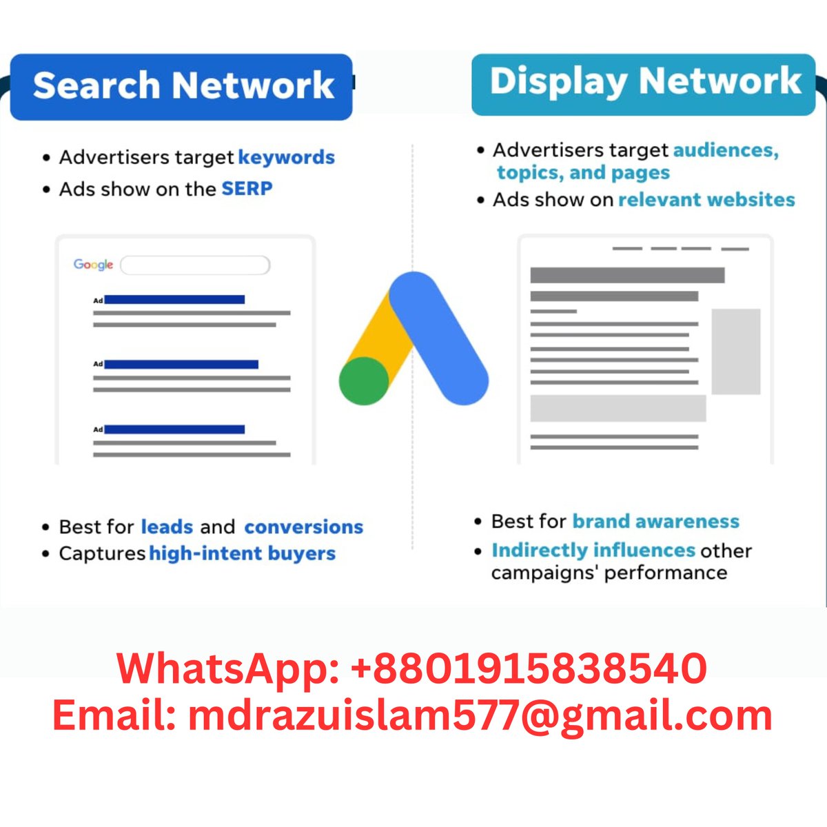 raju_md4061's tweet image. If you are looking for someone with experience in Google Ads PPC campaign setup, optimization, and managing your Google Ads account, You&apos;re in the right place now.
Order Link (1):  fiverr.com/s/R7la3p5
#google
#googleads
#googleadscampaigns
#ppc
#ppccampaign
#displayads