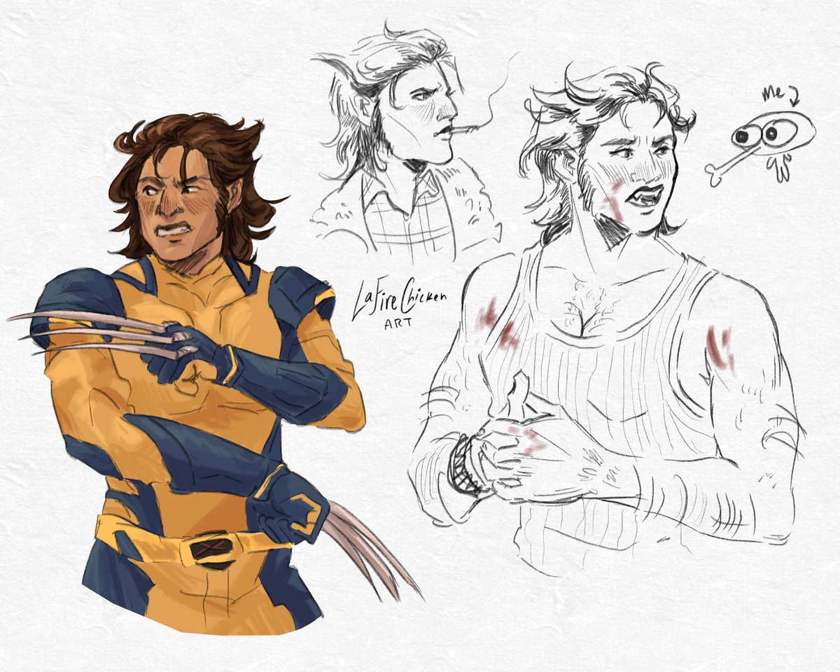 la_fire_chicken's tweet photo. More butch wolverine since my gf wanted to see her in the suit #Wolverine #butchwolverine #butch https://t.co/qOvBtH9iQE