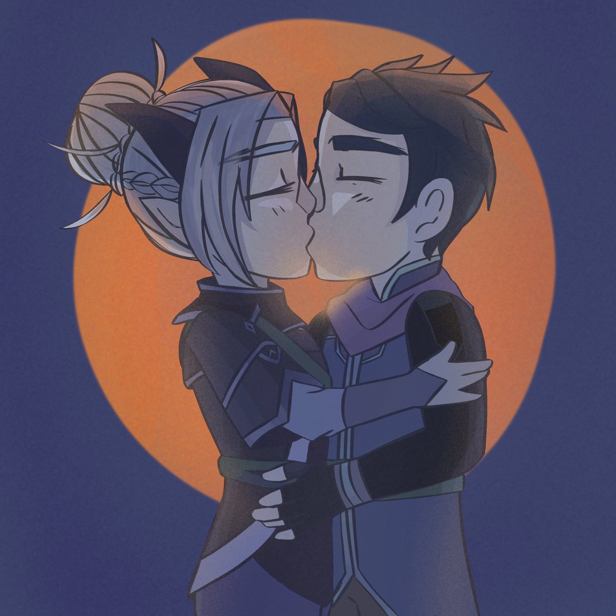 Naranja_Seado's tweet image. Ugh, I love them 😔💕

Este beso fue, es y será mi imperio romano 🤫 

#Rayllum #tdpfanart