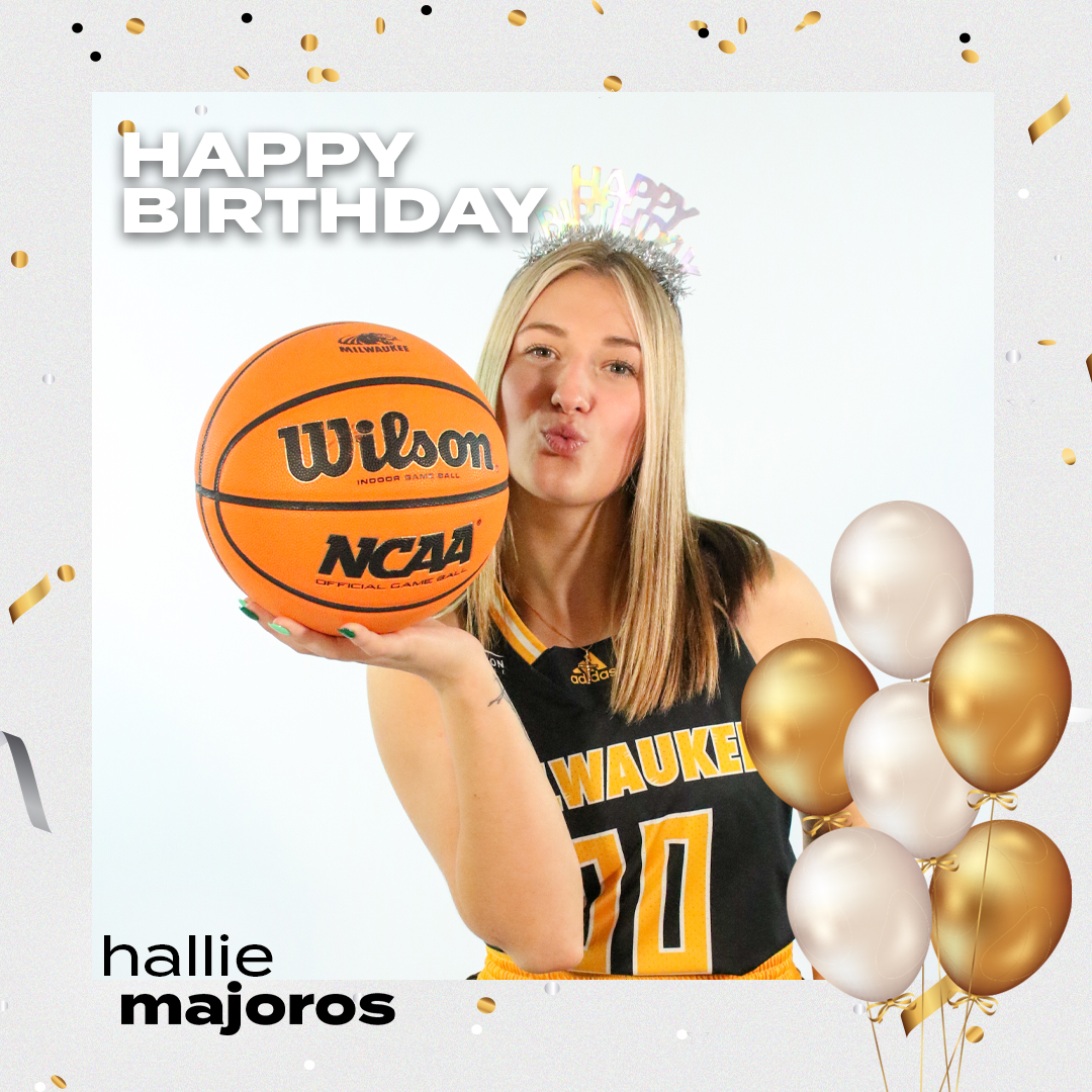 MKE_WBB's tweet photo. Happy Birthday to @HallieMajoros!
Have a Great Day 🎉

#ForTheMKE https://t.co/YUlHJ4SHsz