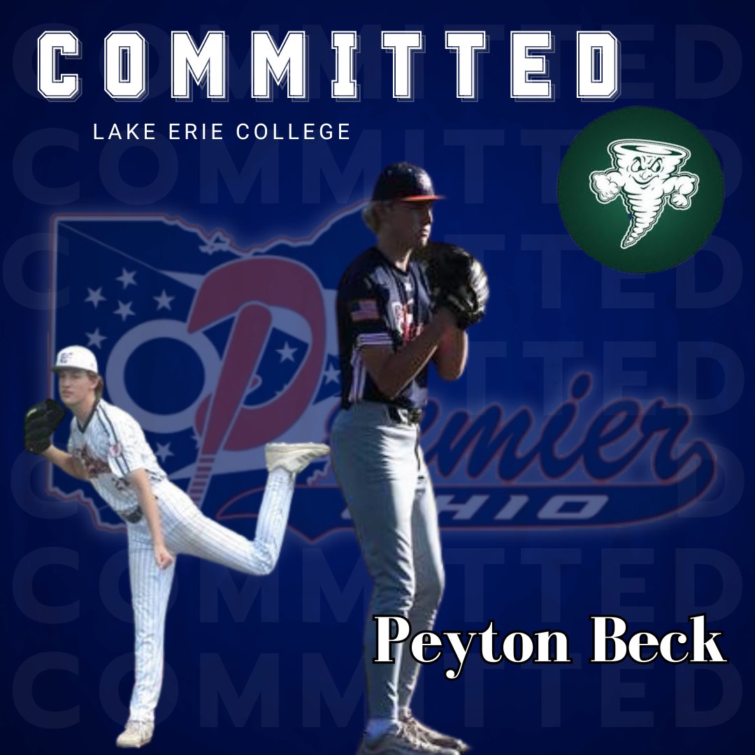 Premier Ohio Baseball (@premierath) on Twitter photo CONGRATS PEYTON BECK!!!!
Good luck next year at Lake Erie College
<a href="/lakeeriebase/">Lake Erie Baseball</a> <a href="/peytonbeck16/">Peyton Beck</a>
#collegecommit #collegebaseball #baseball #collegebaseballrecruit CONGRATS PEYTON BECK!!!!
Good luck next year at Lake Erie College
<a href="/lakeeriebase/">Lake Erie Baseball</a> <a href="/peytonbeck16/">Peyton Beck</a>
#collegecommit #collegebaseball #baseball #collegebaseballrecruit