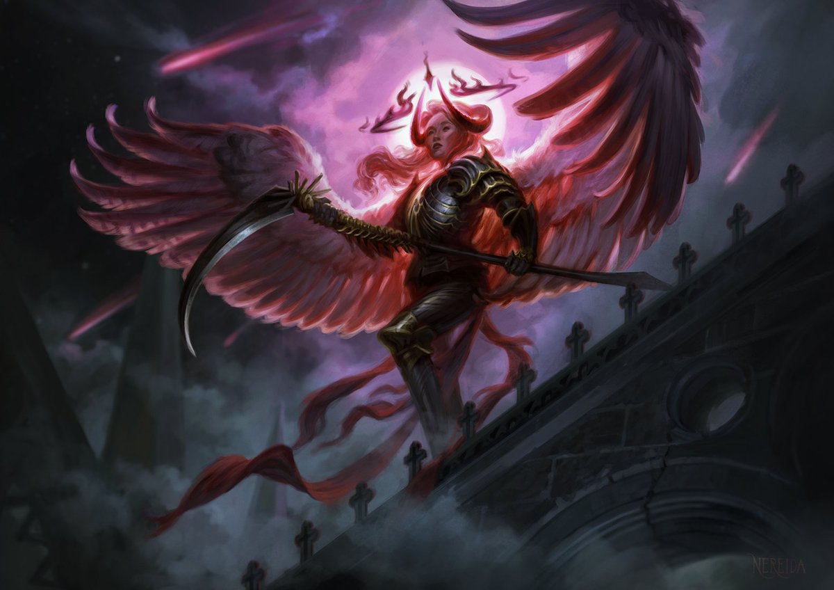 I can't believe it's already been two years since I painted this lovely gal 😈

☄️"Ysra, the Grand Avenger"☄️