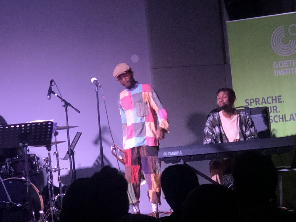 IndyLouw's tweet photo. Fabulous evening at the Goethe Institute https://t.co/nsLMCrB6xE