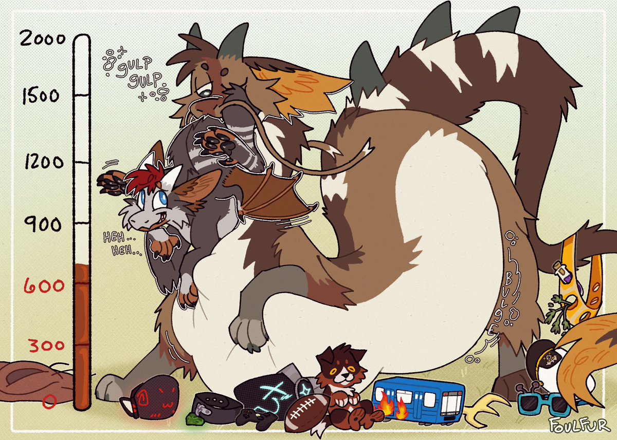 cw: vore 
---
💫the second milestone has been reached!!

congrats to <a href="/GrayFluffyDerg/">Arqton</a>  for being the highest contributor towards this milestone <3! looks like he already on his way towards contributing in a more... whole  hearted way :3c