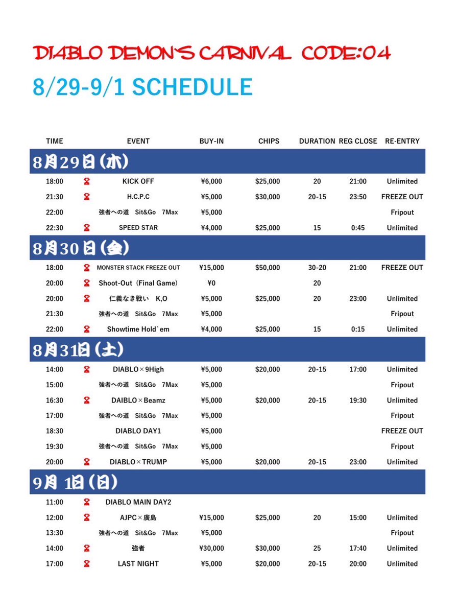 PetitDemonPoker's tweet photo. 先週も沢山の方々に来て頂き
ありがとうございました🙇‍♂️
https://t.co/EElTNs0TZ4

#広島 #hiroshima #広島ポーカー #poker #ポーカー #アミューズメント
広島でテキサスホールデム
広島でポーカー
広島でpokerするなら
hiroshimaでpokerするなら
広島のポーカーの老舗 https://t.co/NkRrhnBNdh