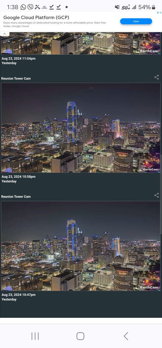 UASTdfw's tweet photo. @MFA_Ukraine The Dallas, Texas Skyline lit up in blue and yellow on the evening of August 23rd! Happy Ukrainian Independence Day! https://t.co/3MiGsWDIIG